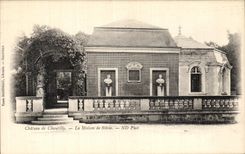 VINTAGE POSTCARD Castle of Chantilly the House of Silvie