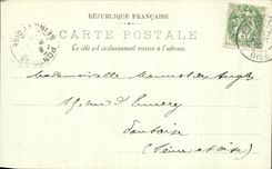 CPA Chateau de Chantilly L Entree