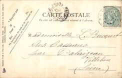 VINTAGE POSTCARD Castle of Chantilly the Hamlet