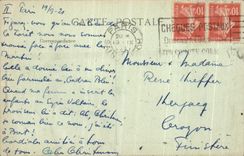 VINTAGE POSTCARD Castle of Chantilly Museum Cop Picture gallery