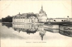 VINTAGE POSTCARD Chantilly Frontage of the Small castle
