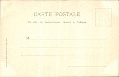 VINTAGE POSTCARD Chantilly Frontage of the Small castle