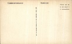 VINTAGE POSTCARD Castle of Chantilly Entered of the Vault