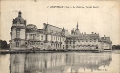VINTAGE POSTCARD Chantilly the Castle