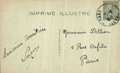 VINTAGE POSTCARD Chantilly the Castle