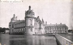 VINTAGE POSTCARD Castle Of Chantilly