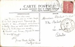 CPA Chateau De Chantilly