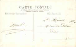 VINTAGE POSTCARD Castle Of Chantilly La Chapelle