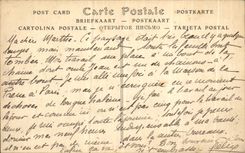 VINTAGE POSTCARD the Gate Denis Saint and the stables Castle of Chantilly