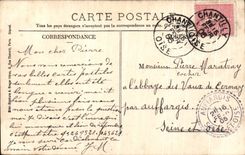 VINTAGE POSTCARD Chantilly Castle of the Fountains the firm Norman