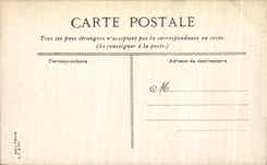 VINTAGE POSTCARD Chantilly the castle