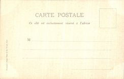 VINTAGE POSTCARD Chantilly the Castle Seen from of L entered