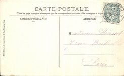 VINTAGE POSTCARD Chantilly Castle the White Queen Ponds of Comelle