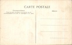 VINTAGE POSTCARD Chantilly the Castle Seen from of the English garden