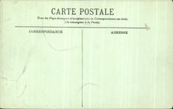 VINTAGE POSTCARD Chantilly Seen of the Park