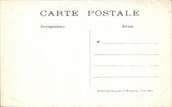VINTAGE POSTCARD Castle of Chantilly Western Frontage