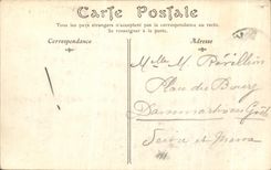 VINTAGE POSTCARD Castle of Chantilly Southern part