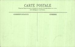 VINTAGE POSTCARD Castle of Chantilly Large stables