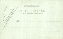 VINTAGE POSTCARD Castle of Chantilly the northern Frontage Is