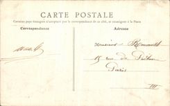 VINTAGE POSTCARD Castle of Chantilly L D Love