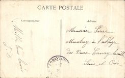 VINTAGE POSTCARD Chantilly L Church