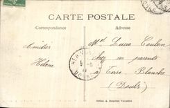 VINTAGE POSTCARD Pavc of Castle Bridge of the hamlet