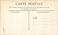 VINTAGE POSTCARD Chantilly I D love