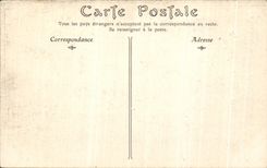 VINTAGE POSTCARD Castle of Chantilly the library