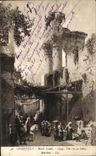 VINTAGE POSTCARD Chantilly Museum Cop a street in Cairo Marilbat Egypt