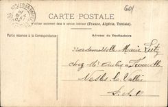 VINTAGE POSTCARD Chantilly L Church