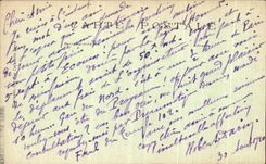 VINTAGE POSTCARD Chantilly Seen of the Castle