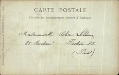 CPA Chateau de Chantilly Cote ouest