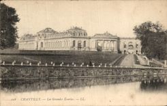VINTAGE POSTCARD Chantilly Large Stables