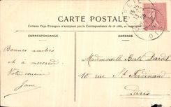 VINTAGE POSTCARD Chantilly the Castle