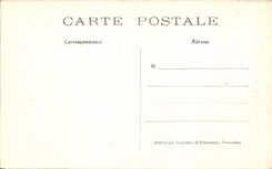 VINTAGE POSTCARD Surroundings of Chantilly Castle of the White Queen