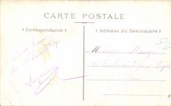 VINTAGE POSTCARD Castle of Chantilly