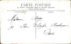 VINTAGE POSTCARD Castle of Chantilly