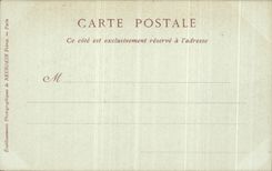 VINTAGE POSTCARD Castle of Chantilly the Room of the monkeys