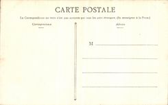 VINTAGE POSTCARD Chantilly Large stables