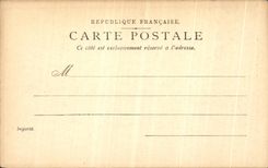 VINTAGE POSTCARD Chantilly Castle Museum Cop seen of the racecourse