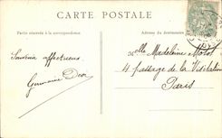 VINTAGE POSTCARD Chantilly the Castle Gems