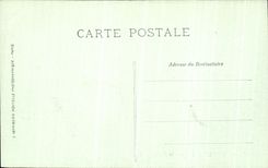 VINTAGE POSTCARD Chantilly Large stables