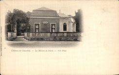 VINTAGE POSTCARD Castle of Chantilly the House of Silvie