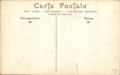 VINTAGE POSTCARD Castle of Chantilly Staircase D honor