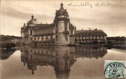 VINTAGE POSTCARD Chantilly the Castle