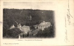 CPA Bagnoles Vue generale de l etablissement 