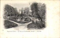 CPA Bagnoles de l Orne Le Parc de l etablissement thermal