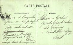 La POSTAL de la VENDIMIA Bagnoles de L adorna la casa central de los banos termales