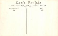 VINTAGE POSTCARD Castle Of Chantilly the library