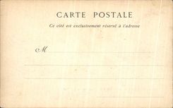 VINTAGE POSTCARD Castle Of Chantilly La Chapelle and the harbor office